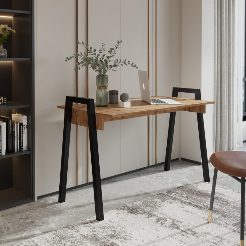 Biurko Wotan czarny. Showroom