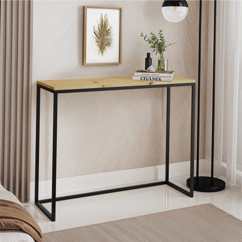 Konsola czarny Wotan. Showroom