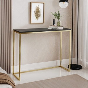 Konsola zloty czarny. Showroom