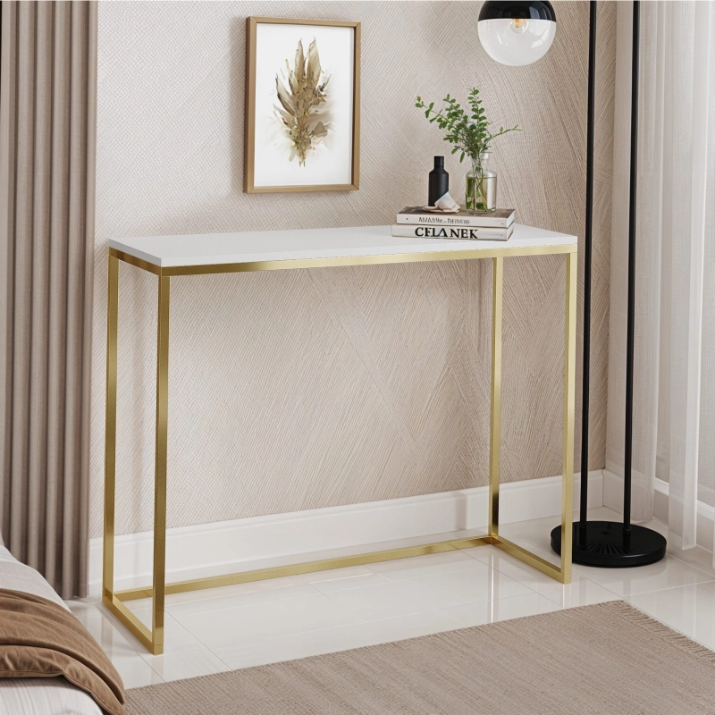 Konsola zloty biały. Showroom