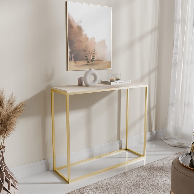 Konsola złoto Kaszmir. Showroom